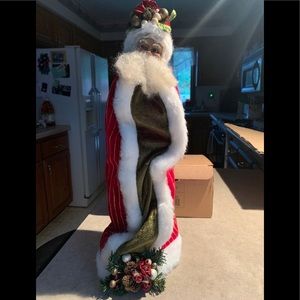 Dept. 56‎ SANTA Wine Bottle Topper WOW